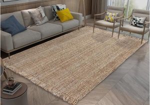 Home Depot Nylon area Rugs N/a 5’x8′ Hand Woven Boucle Natural Jute area Rug H42772a – the …