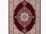 Home Depot Red area Rugs Bazaar Emy Red/ivory 8 Ft. X 10 Ft. Medallion area Rug 1-hd2587 …