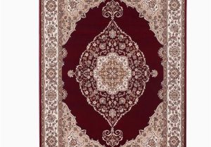 Home Depot Red area Rugs Bazaar Emy Red/ivory 8 Ft. X 10 Ft. Medallion area Rug 1-hd2587 …