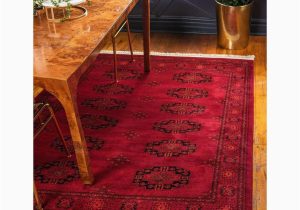 Home Depot Red area Rugs Unique Loom Tekke Cleveland Red 6′ 0 X 9′ 0 area Rug 3126447 – the …