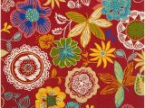 Home Depot Square area Rugs Safavieh Four Seasons Red/multi 2 Ft. X 8 Ft. Floral Runner Rug …