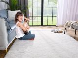 Home Goods area Rugs 6×9 Lascpt area Rugs for Living Room, Super soft Fluffy Fuzzy Rug for Bedroom, Cream White Furry Shag Rug 6×9, Plush Carpet Home Decor for Girls Kids Dorm …