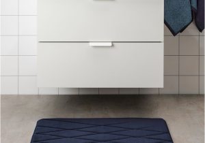 Ikea Bath Mats Rugs Uppvan Bath Mat – Dark Blue – Ikea Blue Bath Mat, Bath Mat, Ikea