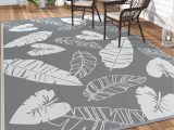 Indoor Outdoor area Rugs 9 X 12 Genimo Outdoor Rugs 9’x12′ for Patios Clearance, Reversible Tropical Outdoor Decor area Rugs, Plastic Straw Waterproof Carpet, Camping Mat, Rv, Porch, …