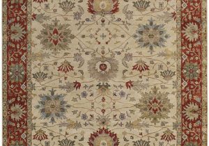 Ivory and Red area Rugs Capel Yazzie 1908 650 Ivory Red area Rug Rugs A Bound