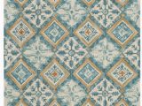 Ivory and Teal area Rugs Safavieh Blossom Blm421b Ivory Teal area Rug