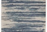 Ivory and Teal area Rugs Stripes Design Ivory Navy Teal area Rugs