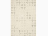 Ivory Diamond Tufted Wool Kelsey area Rug Pin On Products