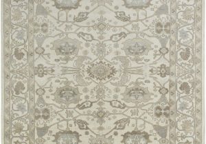 Jeannine Hand Tufted Wool Gray Ivory area Rug Leah Hand Knotted Wool Ivory area Rug