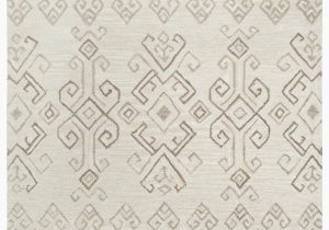 Jeannine Hand Tufted Wool Gray Ivory area Rug Pittard Hand Tufted Wool Ivory area Rug