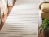 Jocelyn Parchment Handwoven Flatweave Wool White Charcoal area Rug Rodgers Striped Handmade Flatweave Wool area Rug In White