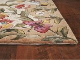 Kas area Rugs On Sale Kas Emerald 9019 Antique Beige butterfly Garden area Rug