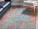 Large area Rugs 10 X 16 Rugs.com Fleur Collection Rug â 10′ X 16′ Blue Medium-pile Rug Perfect for Living Rooms, Large Dining Rooms, Open Floorplans