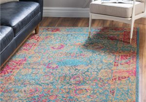 Large area Rugs 10 X 16 Rugs.com Fleur Collection Rug â 10′ X 16′ Blue Medium-pile Rug Perfect for Living Rooms, Large Dining Rooms, Open Floorplans