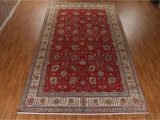 Large area Rugs 10 X 16 Vintage Floral Traditional Red area Rug 10×16 Ft Wool Hand-knotted Large Carpet