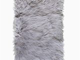 Large area Rugs at Kohls Super area Rugs Plush soft 7 X 5 Foot X Large Sheepskin Shag Faux Fur Rug, Gray