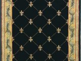 Large Fleur De Lis area Rugs Kas Jewel Fleur De Lis Black 307 area Rug Clearance