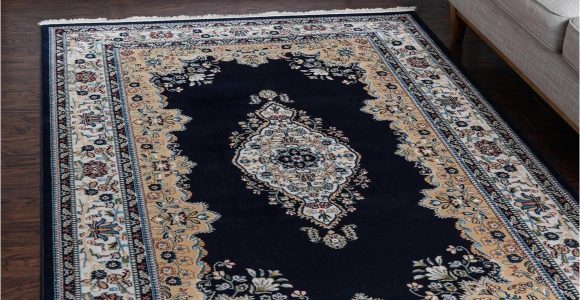 Large Navy Blue area Rug Rabia Navy Blue 10×13 area Rug In 2020