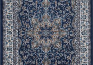 Large Navy Blue area Rug Tremont 8083 Navy Ivory by Home Dynamix Llc