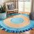 Large Round area Rugs for Sale Reversible Round area Rug 5 X 5 On Sale Extra Large Braided …