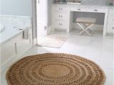 Large Square Bathroom Rugs the Round Jute Rug that Looks Good Everywhere the