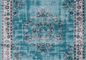 Large Teal Blue area Rugs Amazon Rugs Lucerne Collection area Rug – 8×10 Blue