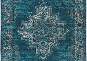 Large Teal Blue area Rugs ashley Furniture Signature Design Moore area Rug 8 X 10 Size Traditional Blue Teal