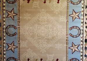 Large Western Style area Rugs Western Country southwest Rustic Cowboy Horse Star Lodge