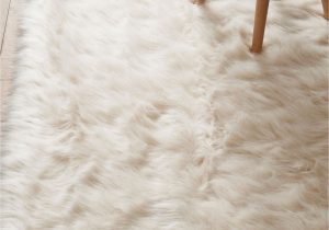 Large White Faux Fur area Rug Next Faux Sheepskin Rug Cream