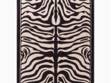 Large Zebra Print area Rugs Large 8×11 White and Black Zebra Rug Zebra Rugs for Living Room Animal Print Rug 8×10 Rugs