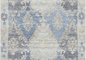 Laura ashley 8×10 area Rugs Cayla oriental Hand Knotted Silk Blue Beige area Rug