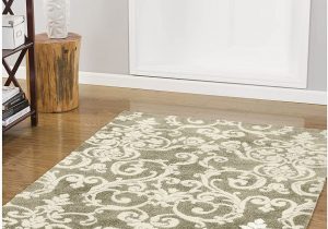 Laura ashley 8×10 area Rugs Laura ashley Halstead Plush Knit Microfiber 22" X 56" Accent Rug Taupe