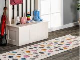 Leah Gray and Ivory Indoor area Rug Ivory Leah Pebble Shag area Rug