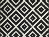 Leana Black Indoor area Rug Leana Black Indoor area Rug Joss & Main Black and White Carpet …