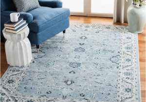 Light Blue Accent Rug Safavieh isabella Leon 9 X 12 Light Blue/cream Indoor Distressed …