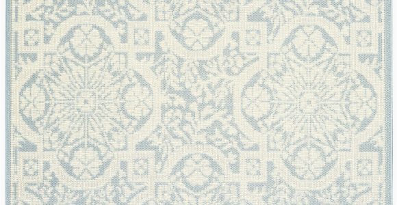 Light Blue and Cream area Rugs Nourison Aruba Arb02 Light Blue Cream area Rug