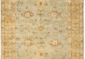 Light Blue and Gold area Rug Amazon Safavieh Oushak Collection Osh151a Hand Knotted