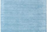 Light Blue Modern Rug Rugvista Handloom Fringes Light Blue Rug 5 3"x7 7" 160×230 Cm Modern Carpet