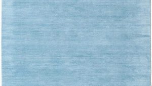 Light Blue Modern Rug Rugvista Handloom Fringes Light Blue Rug 5 3"x7 7" 160×230 Cm Modern Carpet