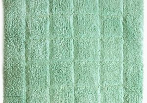 Light Green Bath Rug Cotton Bath Mat Light Green In Size 50cm X 75cm