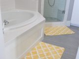 Light Yellow Bath Rug Girls Bathroom Decor the Sunny Side Up Blog