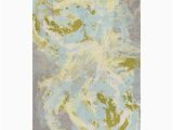 Lime Green and Blue Rug Blue and Lime Green Abstract Rug