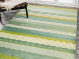 Lime Green and Blue Rug Jonathan Y Luxor 5 X 8 Green/blue Indoor Stripe Farmhouse/cottage …