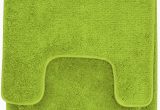 Lime Green Bathroom Rug Sets Hailey 3 Piece Bath Rug Set Lime