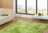 Lime Green Round area Rug Modern Thick Shaggy Quality Plain Lime Green Round Rug