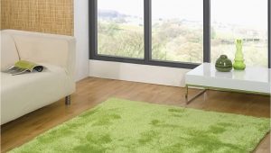 Lime Green Round area Rug Modern Thick Shaggy Quality Plain Lime Green Round Rug