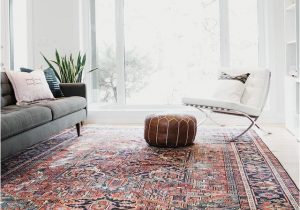 Living Rooms with Large area Rugs Bold area Rug Vintage Heriz with Red and Blue Colours