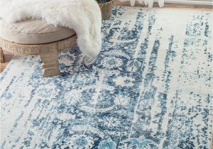 Living Spaces Blue Rug Incredible Large Modern Distressed Look Rug Perfect for