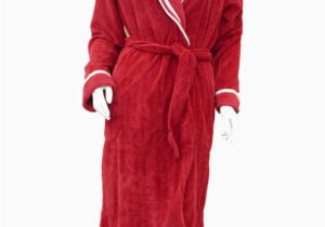 Liz Claiborne Luxury Plush Bath Rug Liz Claiborne Liz Claiborne Womens soft Plush Red & White Robe Long Housecoat Size Small Walmart