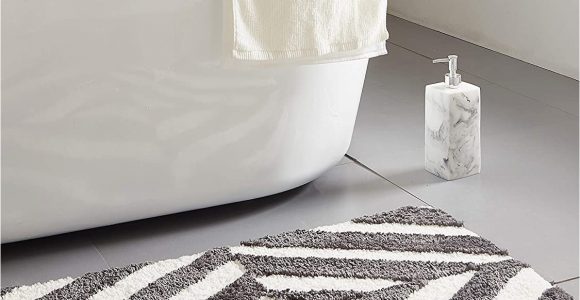 Long Gray Bathroom Rug Amazon Desiderare Thick Fluffy Dark Grey Bath Mat 31
